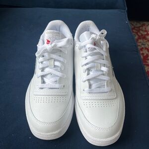 Reebok Classic White Athletic Shoes